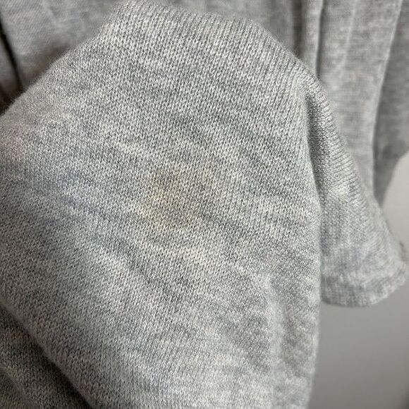 Muji Wool Sweater Dress Womens M/L Midi Long Sleeve Minimalist Quiet Luxury - Picture 7 of 7